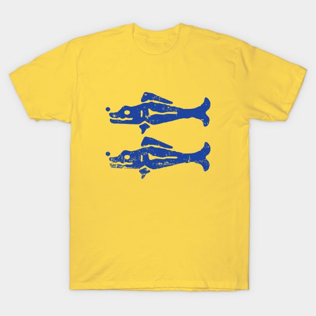 Legends Of The Hidden Temple - Blue Barracudas T-Shirt by The Sarah Gibs